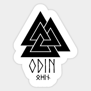 Minimalist Odin Sticker